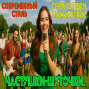Частушки-Шуточки - Ставьте ушки на макушки