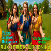 Частушки-Шуточки - Не хочу богатого, милого хочу