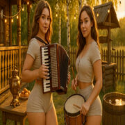 Future Scenes - Деревенские посиделки с самоваром и гармошкой