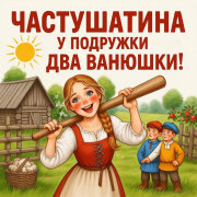Частушатина - У подружки, два Ванюшки!