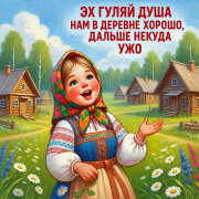 Эх Гуляй Душа - Нам в деревне хорошо, дальше некуда ужо