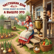 Частушкин Дом - Сосед зашел за солью, а вышло это
