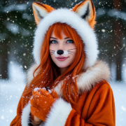 Кэнни, МС Дымка - Снегурочка (Вместо носа вырос х*й)