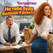 Частушатина - Не тебе буду больше я давать! (Кавер Че те надо?)