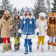 SveLMusiC, Jeanne Sava, Klava Zimina - Как на новый год в селе девочки гуляли